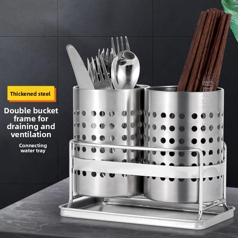 Commercial Kitchen Utensil Storage - Commercial ade Thiened Stainl Steel round