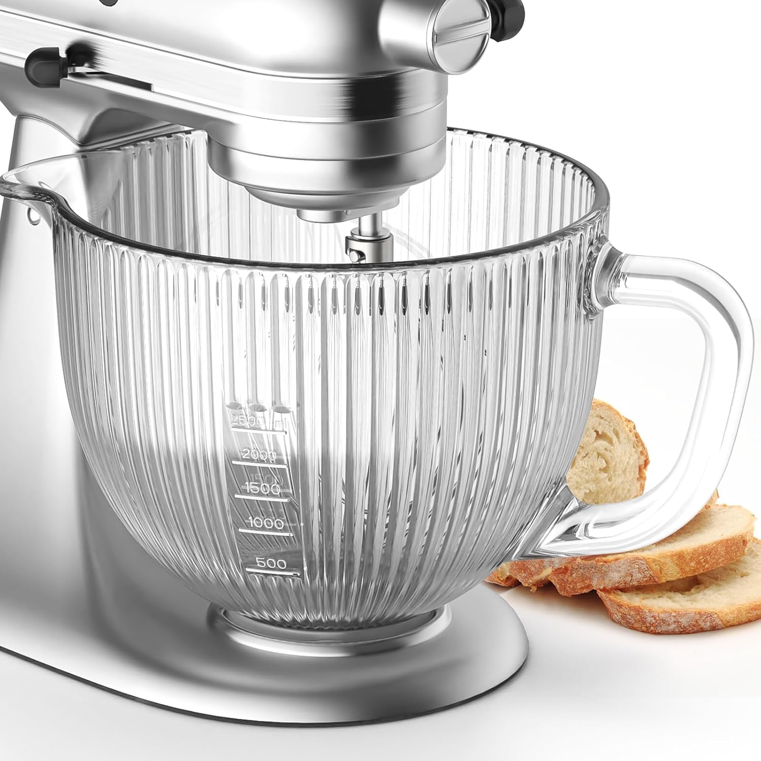 Commercial Kitchen Aid Mixer - GVODE Glass Bowl for Kitchenaid Mixer,