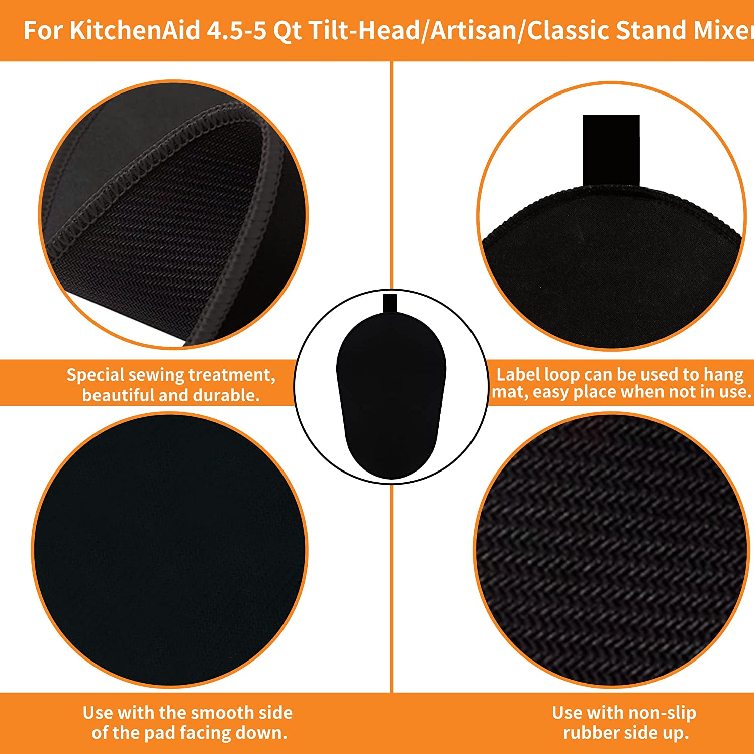 Sliding Mat for Kitchenaid Mix - Commercial Kitchen Aid Mixer recensione e prezzo