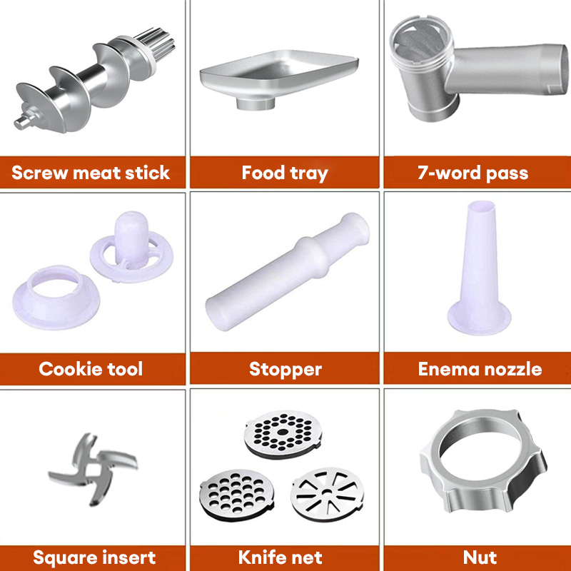 Meat Grinder, Sausage Stuffer, - Commercial Kitchen Grinder recensione e prezzo