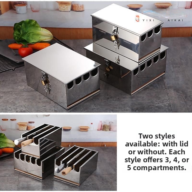 Stainless Steel Knife Holder K - Commercial Kitchen Utensil Storage recensione e prezzo