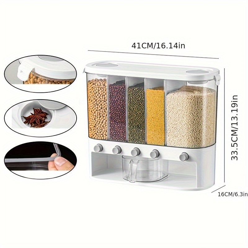 1pc Large Capacity Dry Food Di - Commercial Kitchen Grinder recensione e prezzo