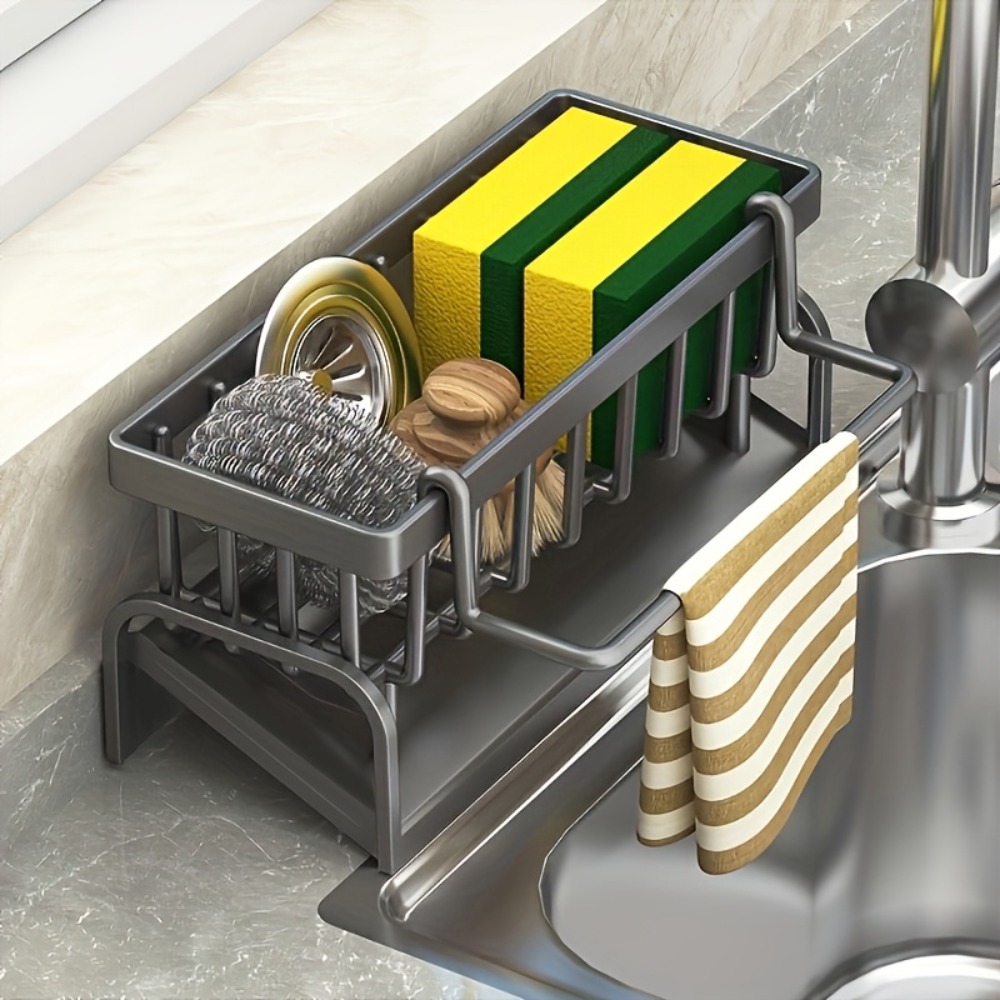 Kitchen Sink Caddy Sponge Hold - Commercial Kitchen Floor Drain recensione e prezzo