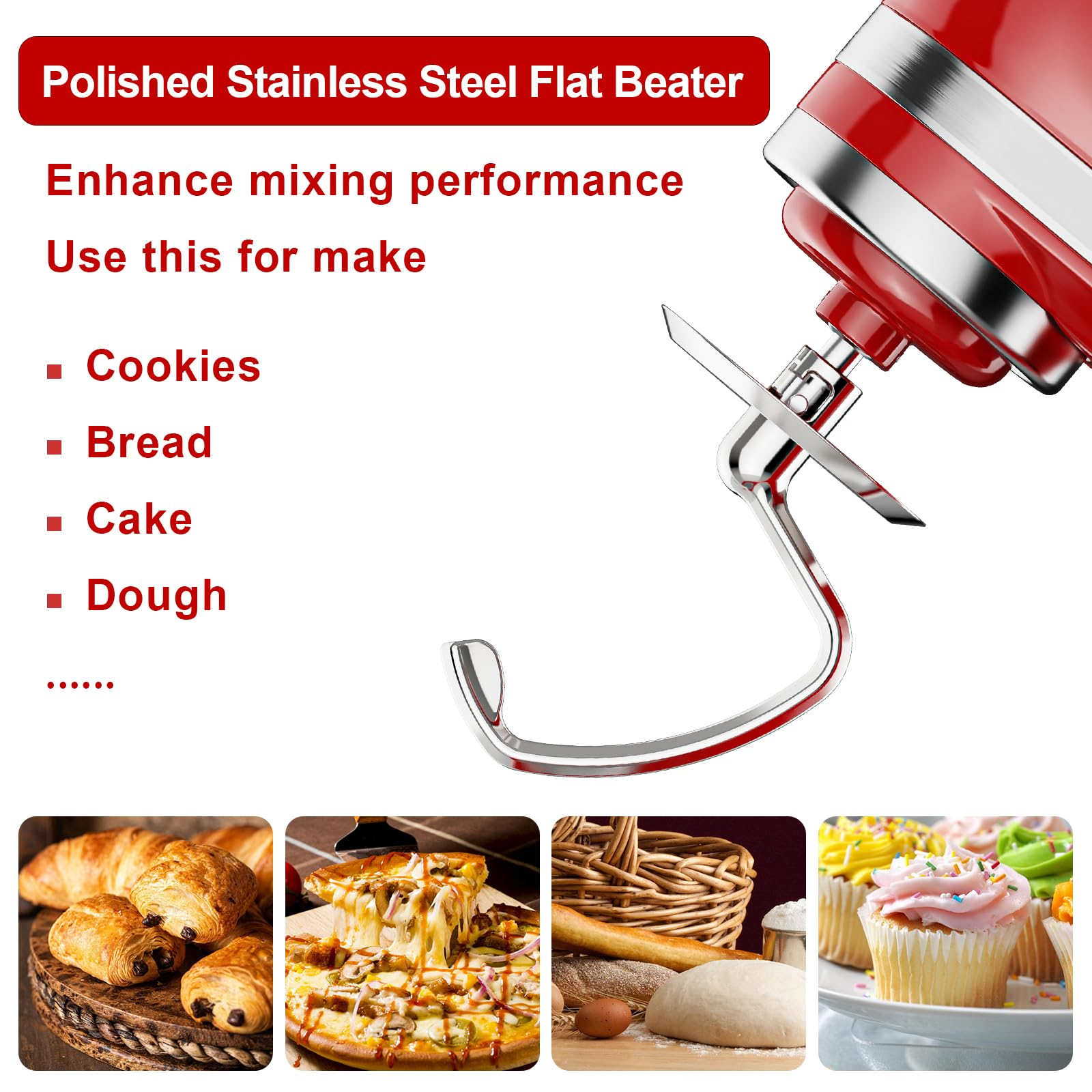 GVODE Stainless Steel Dough Ho - Commercial Kitchen Aid Mixer recensione e prezzo