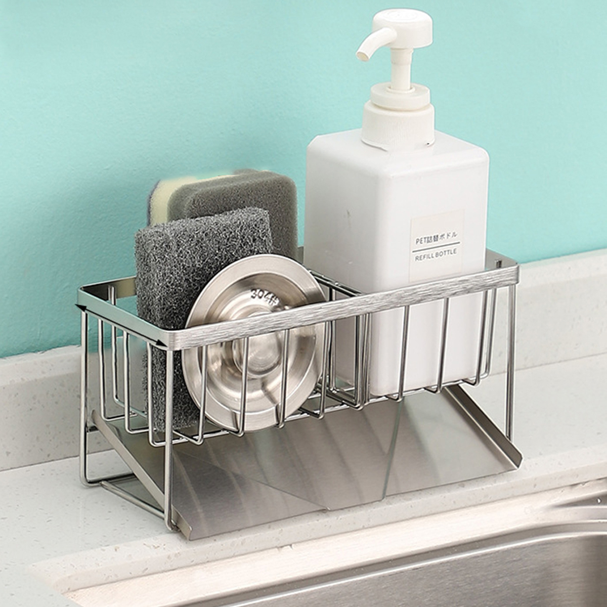 Sink sponge Holder 304 stainle - Commercial Kitchen Floor Drain recensione e prezzo