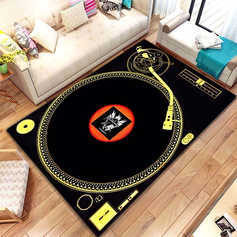 Music Vinyl Disc Player Patter - Commercial Kitchen Vinyl Flooring recensione e prezzo