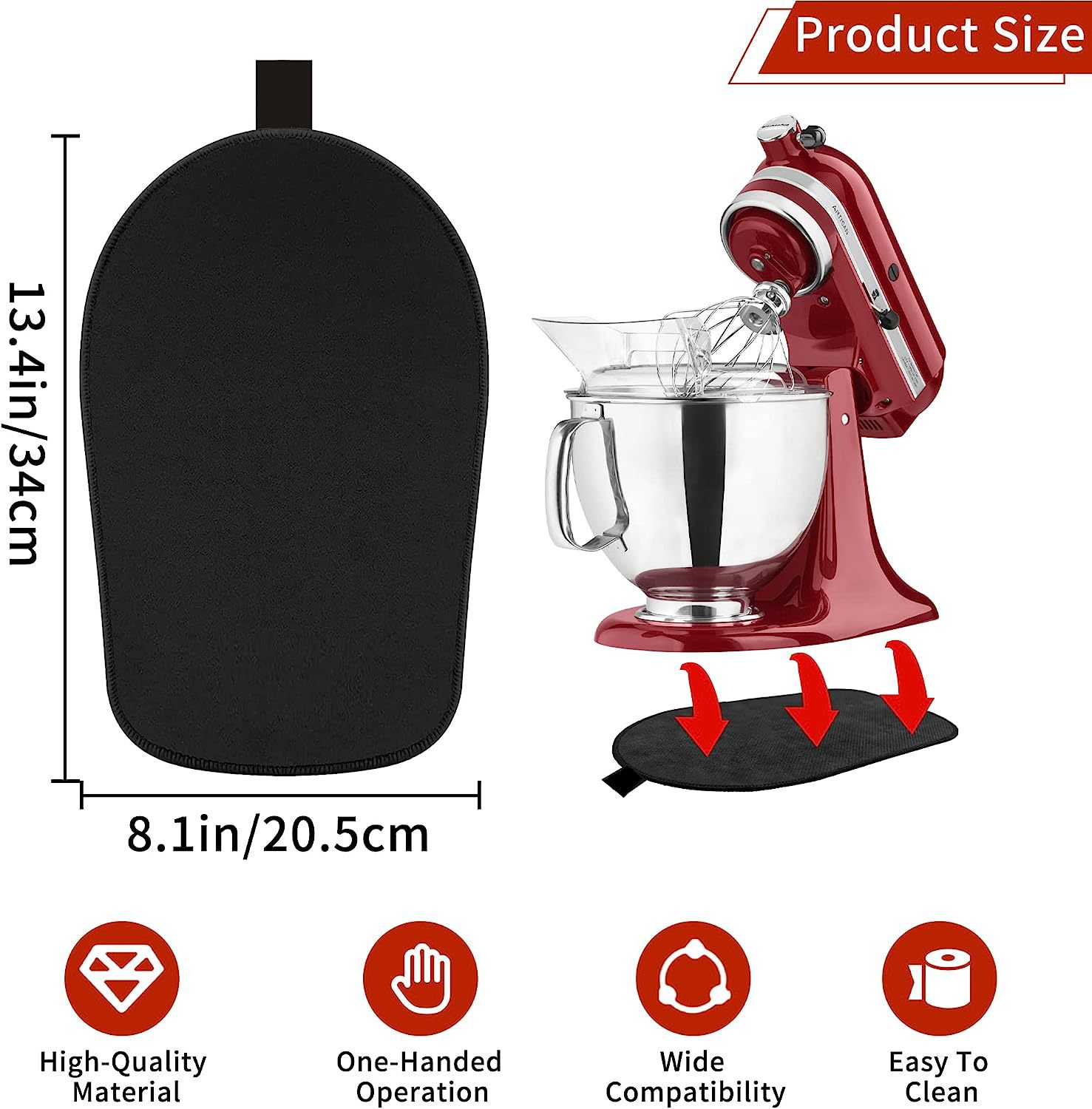 Sliding Mat for Kitchenaid Mix - Commercial Kitchen Aid Mixer recensione e prezzo
