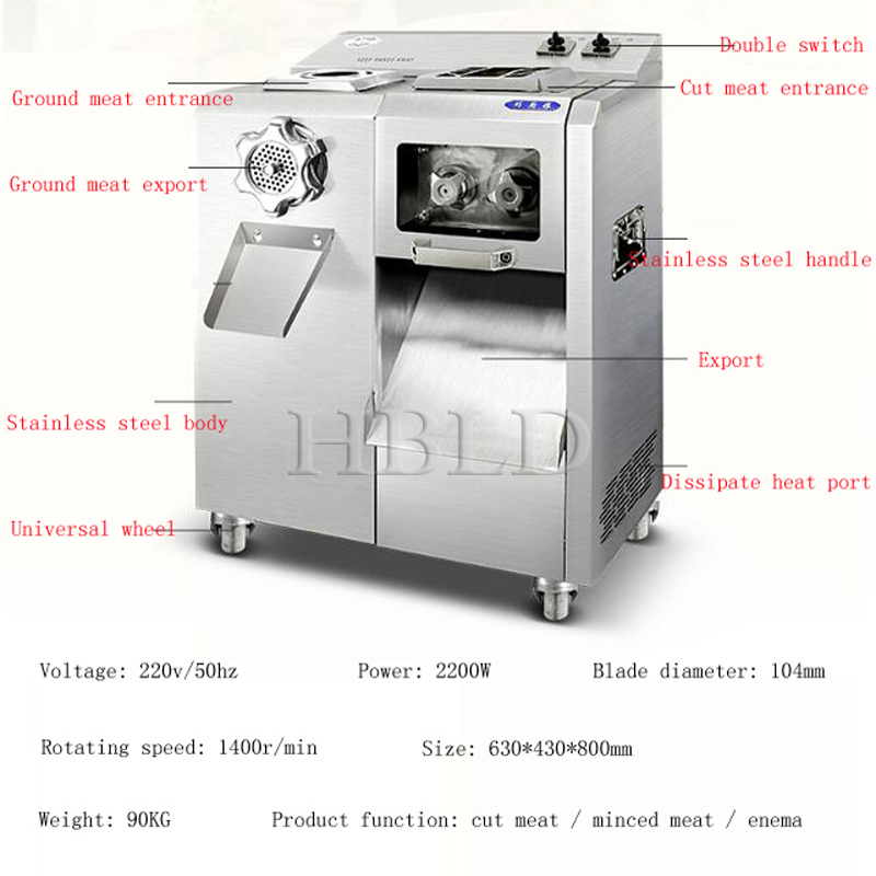 Vertical Commercial Meat Grind - Commercial Kitchen Grinder recensione e prezzo