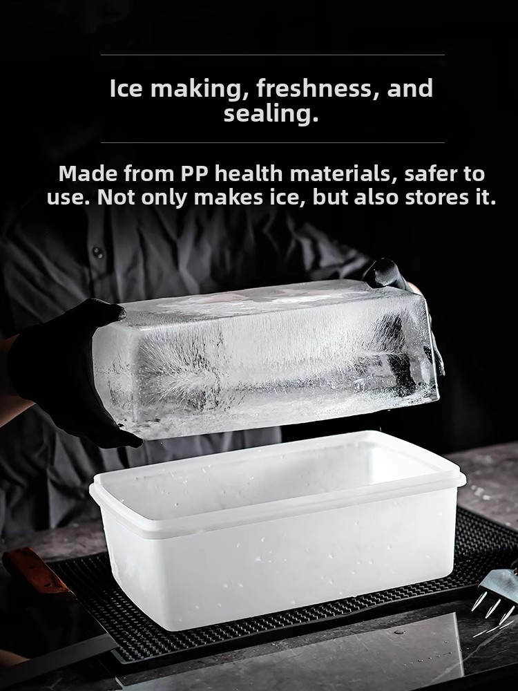 Large Ice Cube Tray Box with L - Commercial Kitchen Utensil Storage recensione e prezzo
