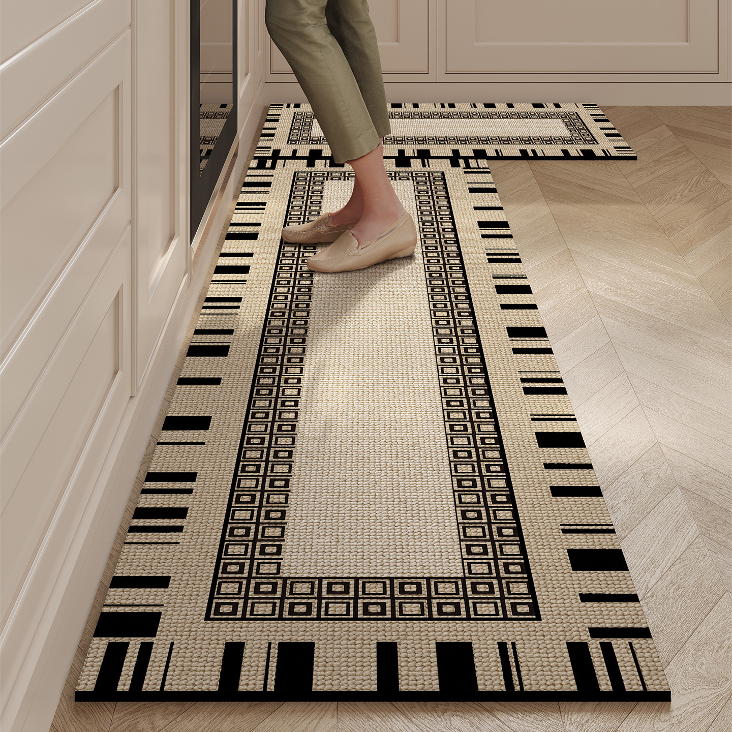 Kitchen Floor Mat Waterproof N - Commercial Kitchen Vinyl Flooring recensione e prezzo