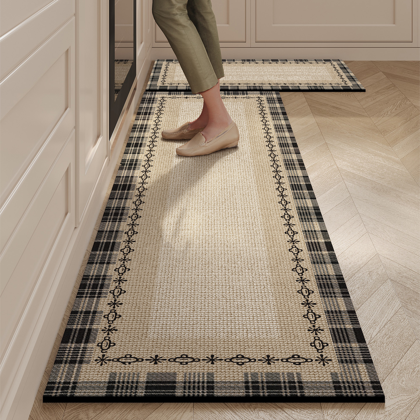 Kitchen Floor Mat Waterproof N - Commercial Kitchen Vinyl Flooring recensione e prezzo