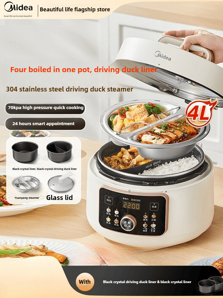 Midea Electric Pressure Cooker - Commercial Rice Cooker recensione e prezzo