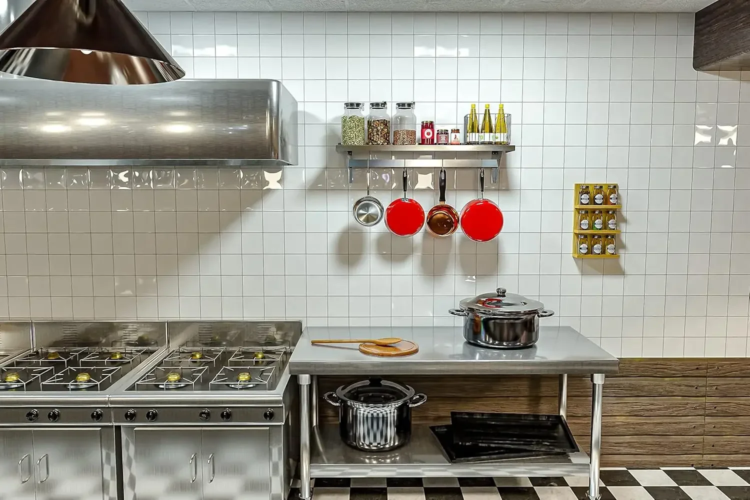 （XMSJ-Hot）Commercial Wall Moun - Commercial Kitchen Utensil Storage recensione e prezzo