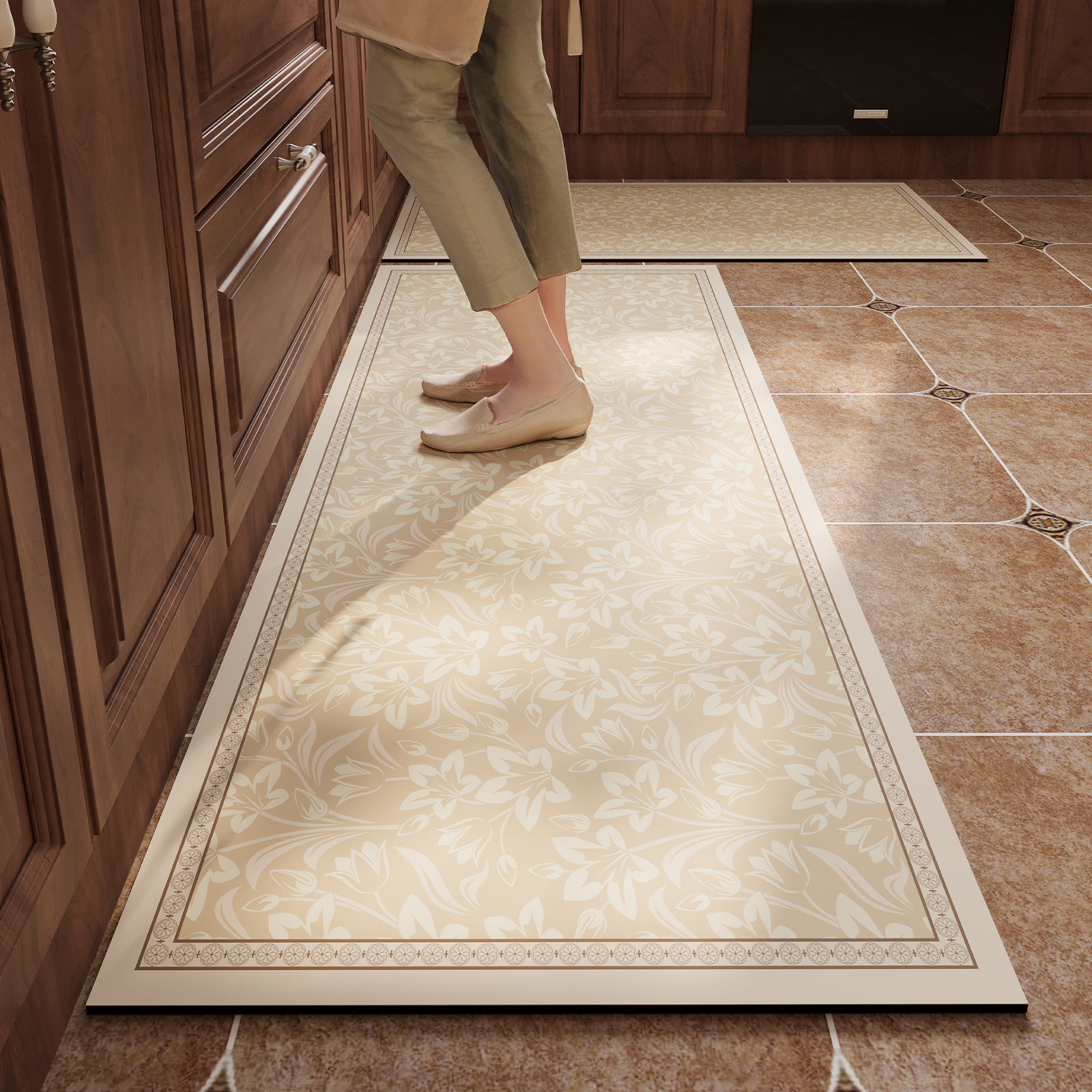 Vinyl Carpet for Kitchen Floor - Commercial Kitchen Vinyl Flooring recensione e prezzo