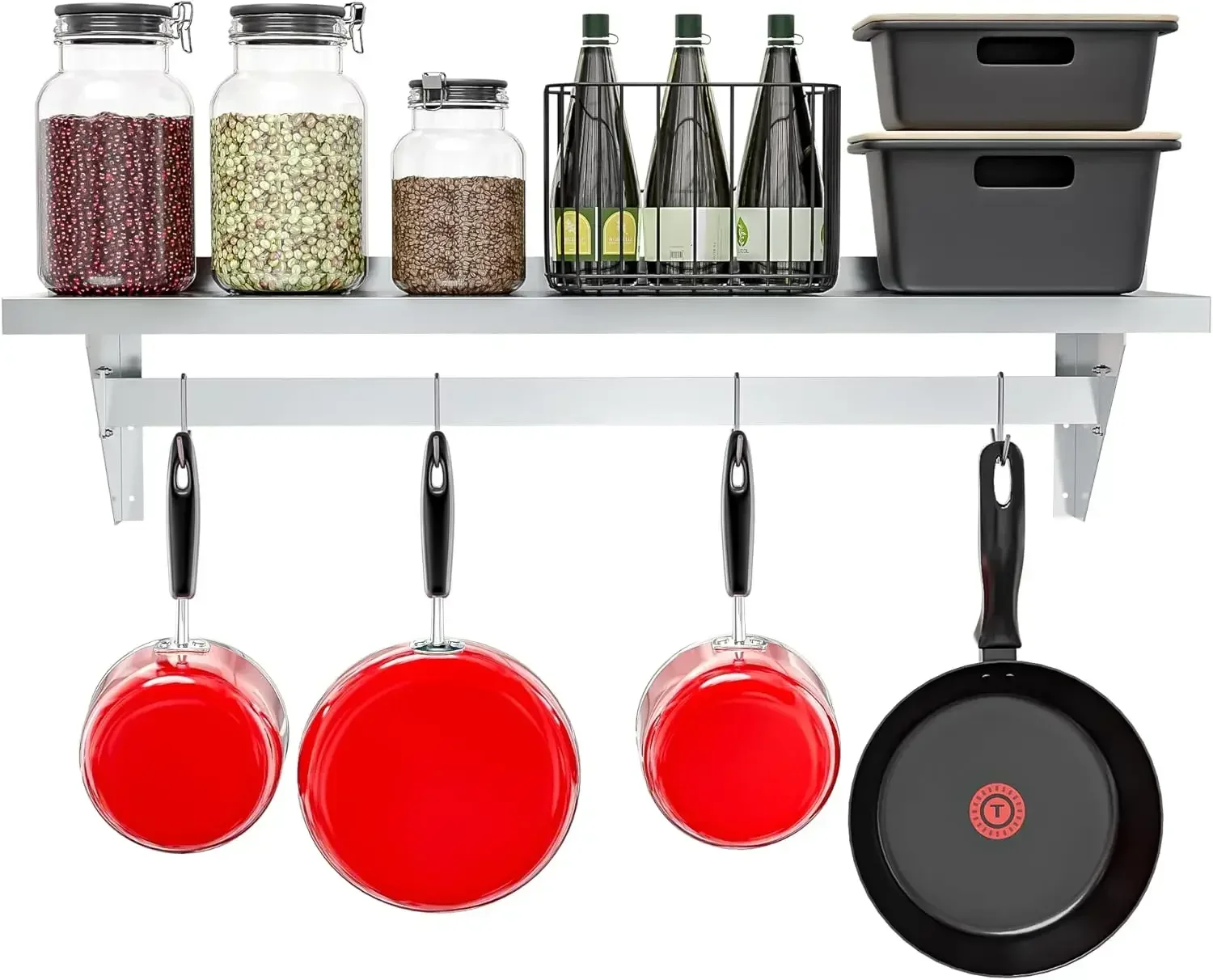 （XMSJ-Hot）Commercial Wall Moun - Commercial Kitchen Utensil Storage recensione e prezzo