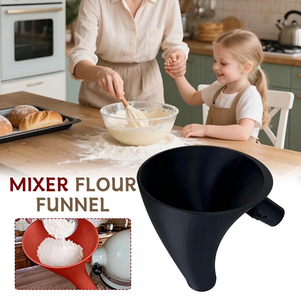 Spill Proof Flour Funnel for 5 - Commercial Kitchen Aid Mixer recensione e prezzo