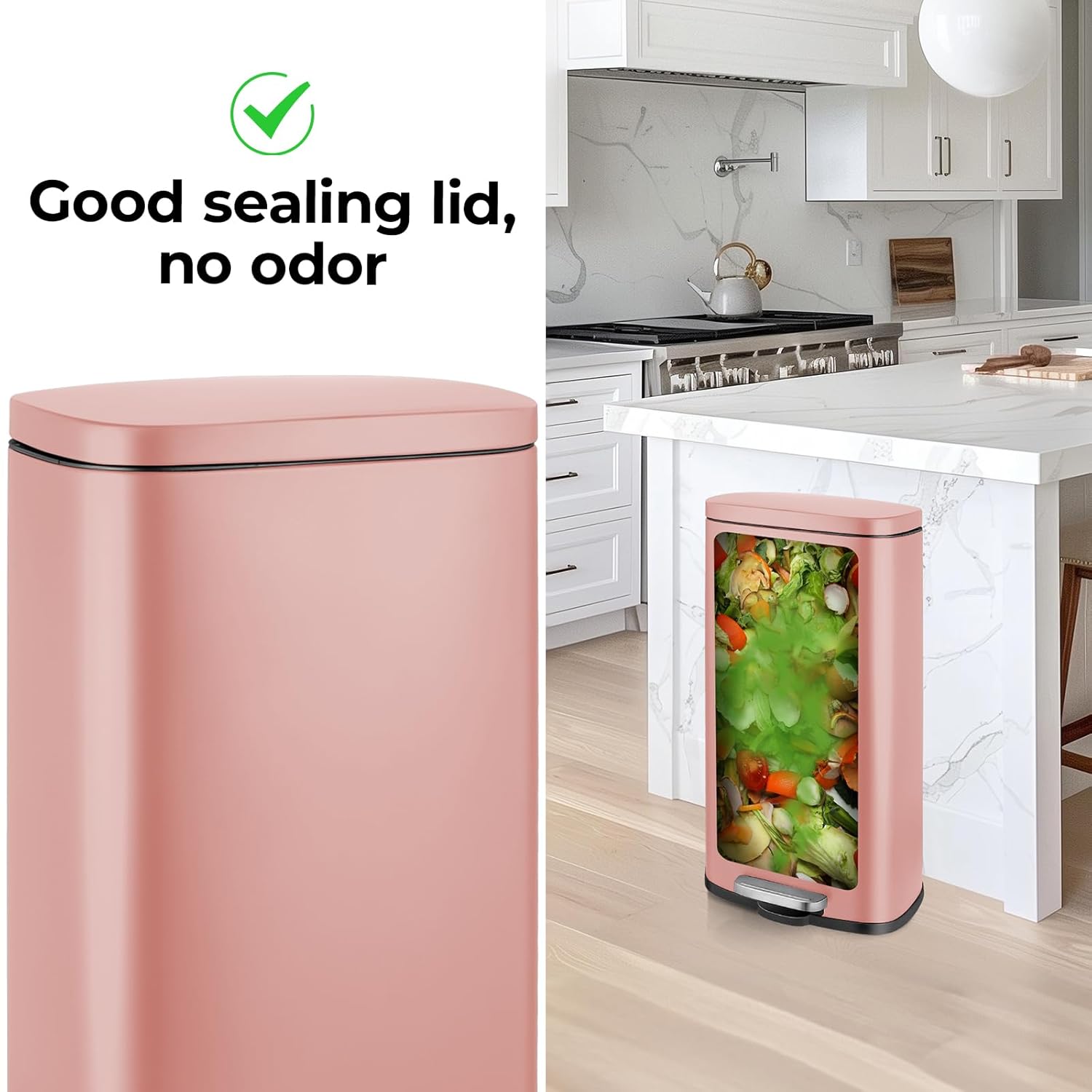 8Gal/30L Kitchen Trash Can,Ped - Commercial Kitchen Trash Can recensione e prezzo