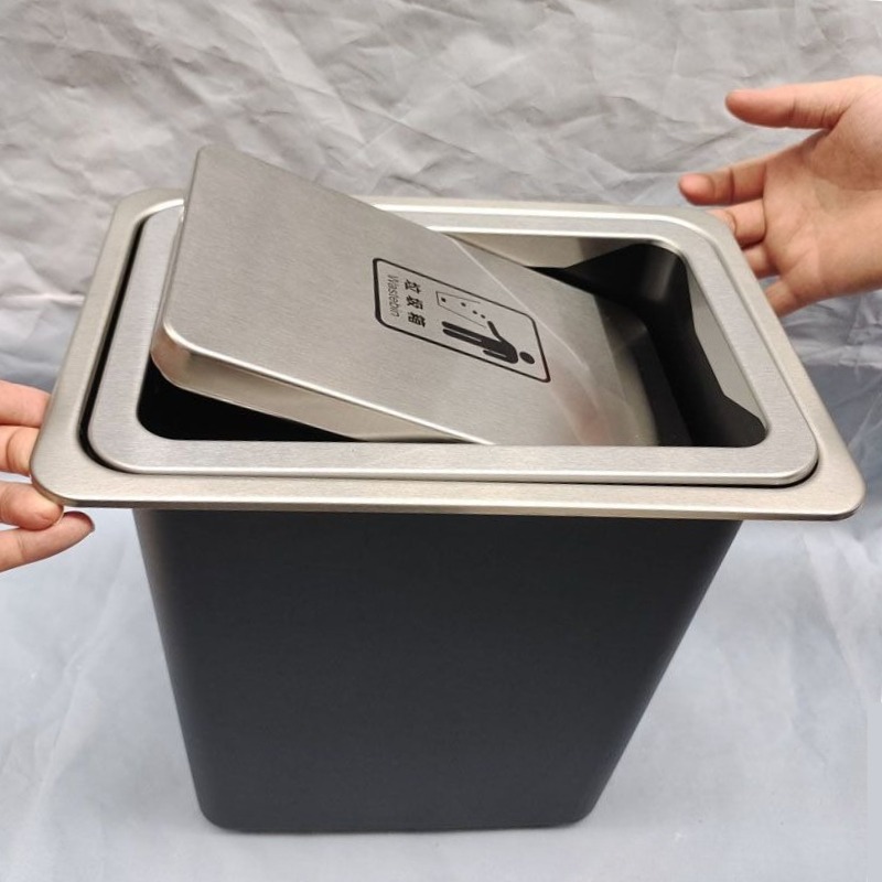 Household Trash Cans Kitchen C - Commercial Kitchen Trash Can recensione e prezzo