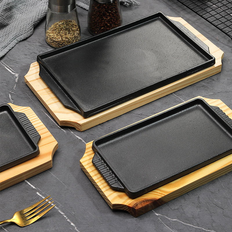 Cast Iron Rectangle Shape Rest - Teppanyaki Grill Table recensione e prezzo