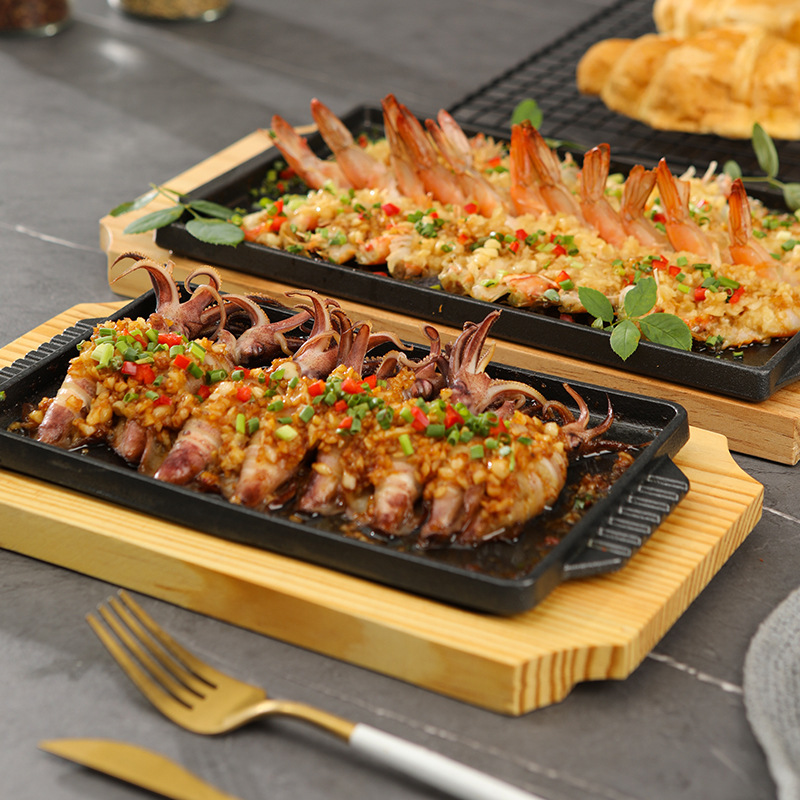 Cast Iron Rectangle Shape Rest - Teppanyaki Grill Table recensione e prezzo