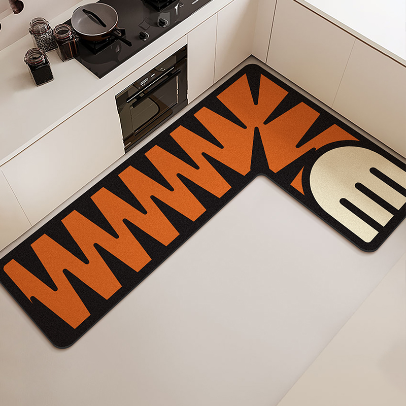 L-shaped Kitchen Floor Mat Wat - Commercial Kitchen Vinyl Flooring recensione e prezzo