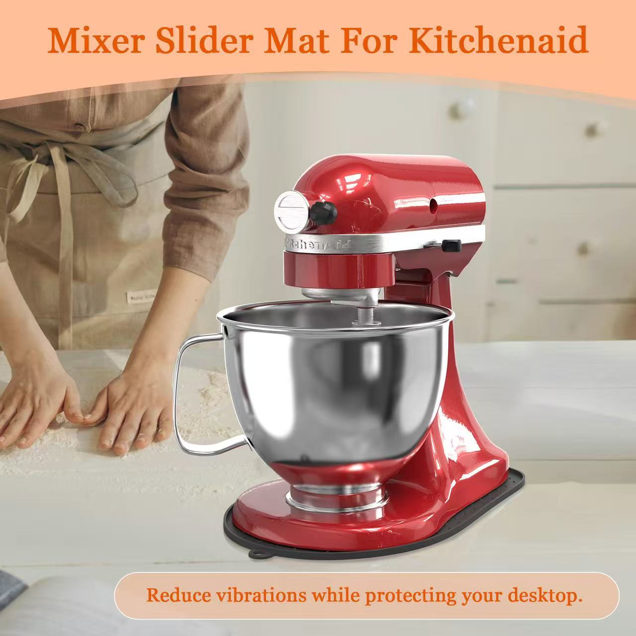 Silicone Sliding Mat for Kitch - Commercial Kitchen Aid Mixer recensione e prezzo