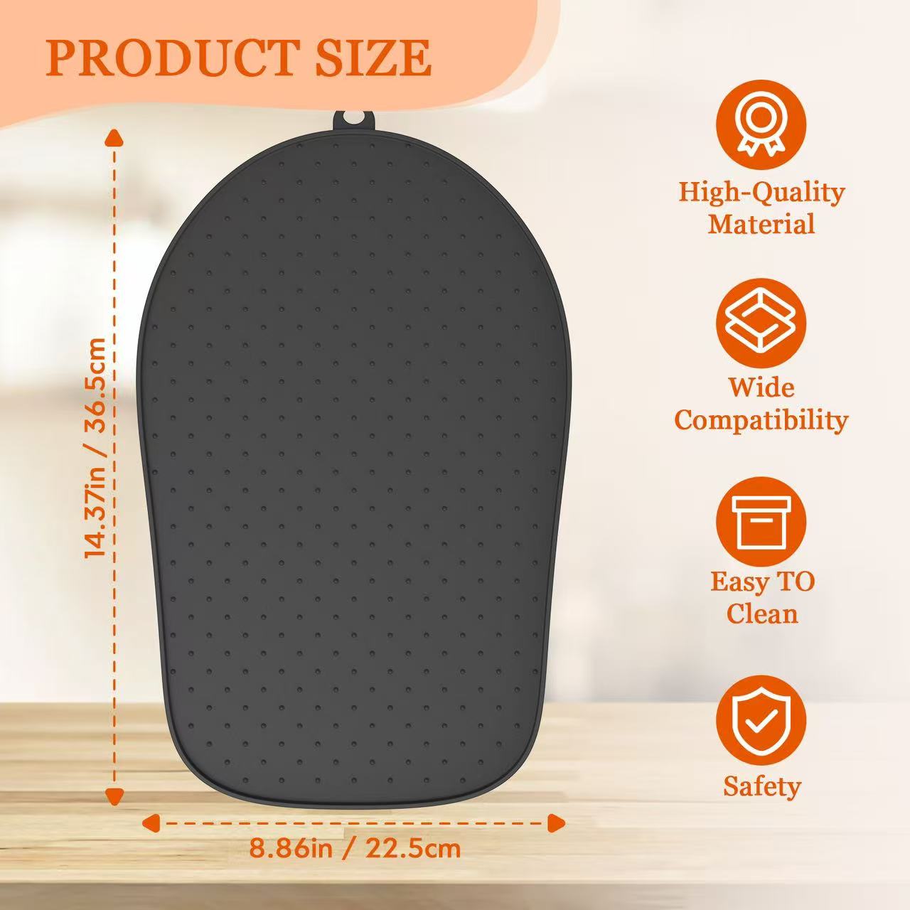 Silicone Sliding Mat for Kitch - Commercial Kitchen Aid Mixer recensione e prezzo