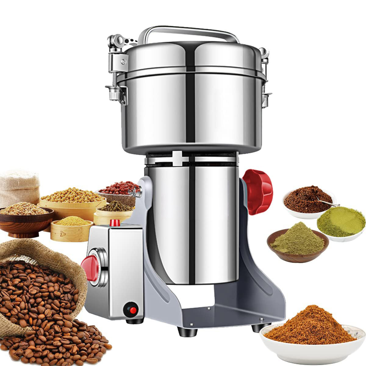 Electric Grain Grinder Mill Hi - Commercial Kitchen Grinder recensione e prezzo
