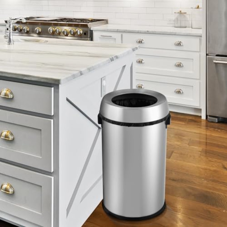 65L/17 Gallon Open Top Trash C - Commercial Kitchen Trash Can recensione e prezzo