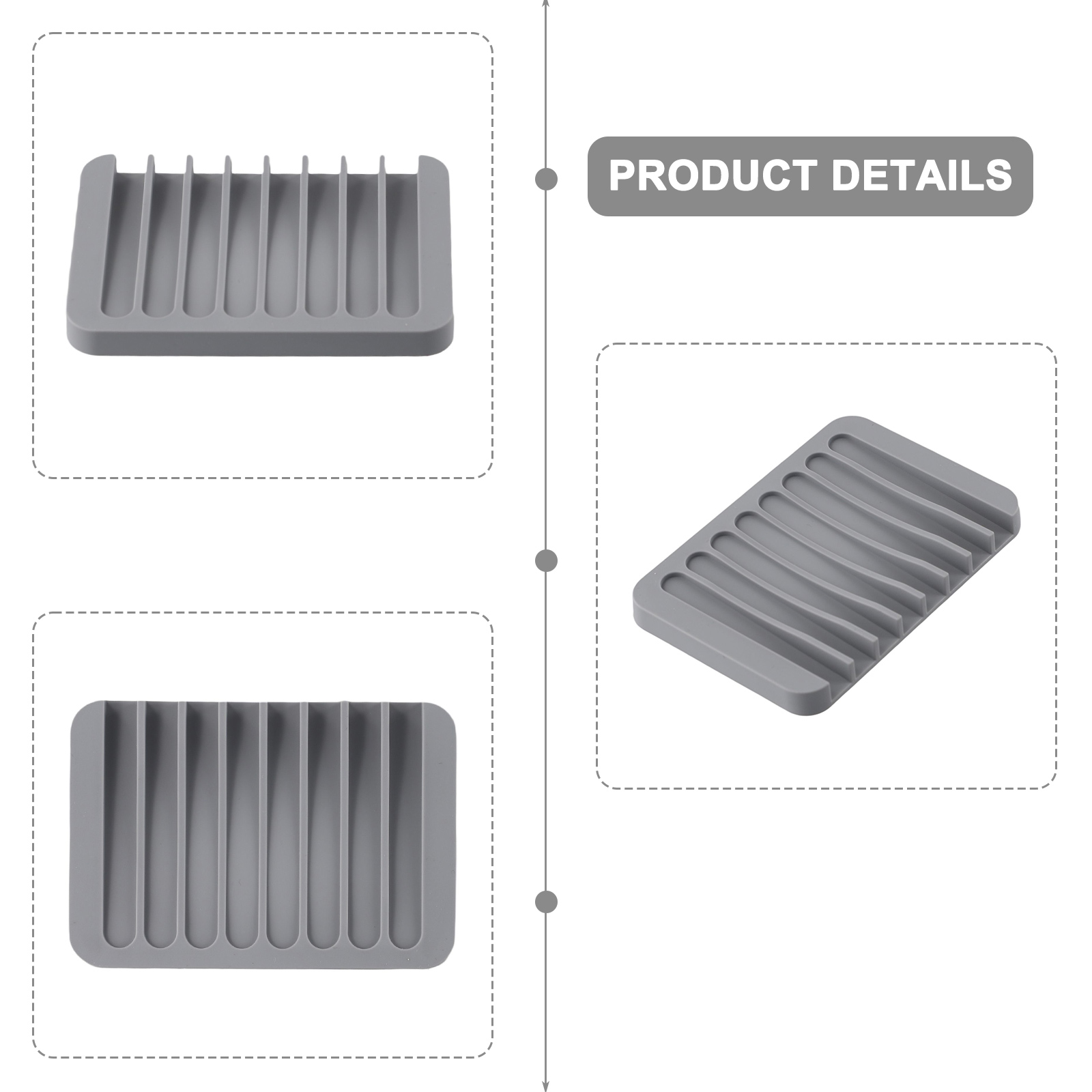 1/2pcs Silicone Self Draining  - Commercial Kitchen Floor Drain recensione e prezzo