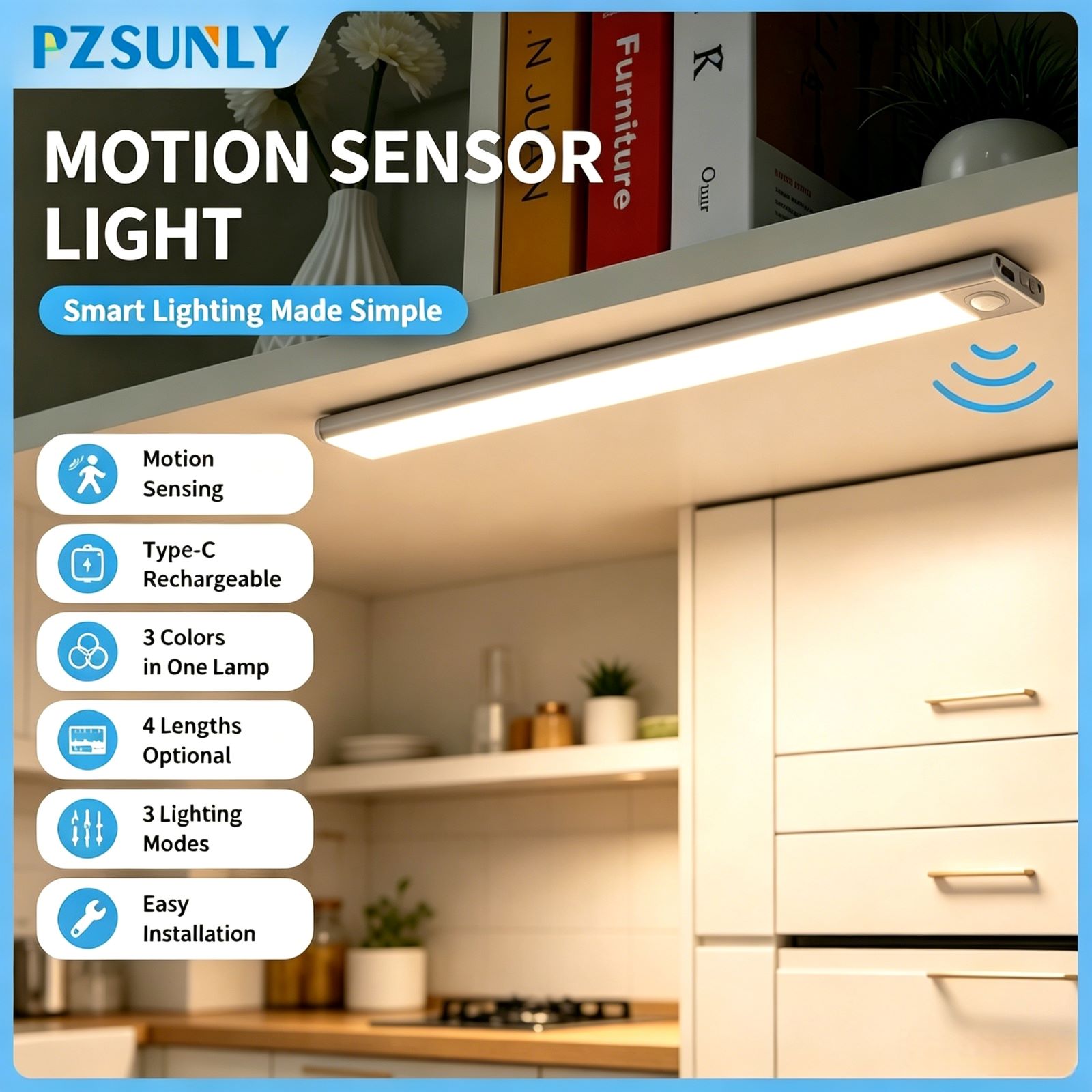 LED Under Cabinet Light Motion - Commercial Kitchen Lighting recensione e prezzo
