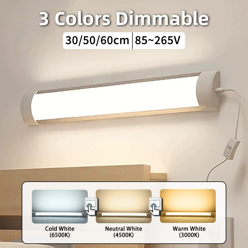 3 Colors Dimmable Led Tube Lig - Commercial Kitchen Lighting recensione e prezzo