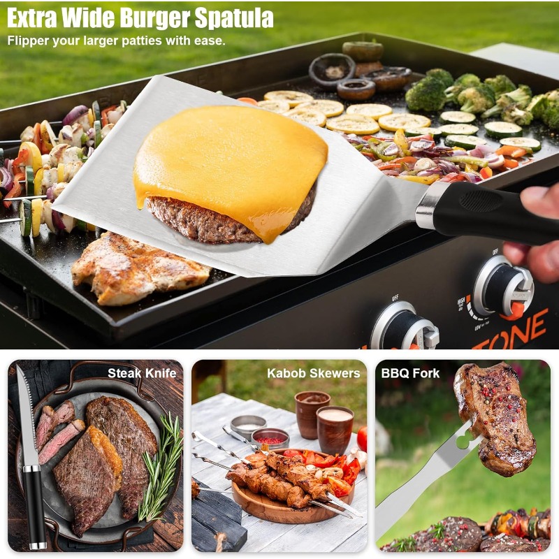 Griddle Accessories Kit,Profes - Teppanyaki Grill Table recensione e prezzo