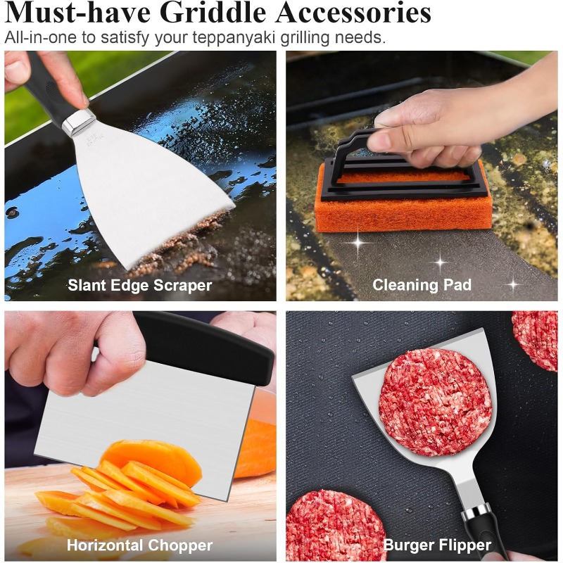 Griddle Accessories Kit,Profes - Teppanyaki Grill Table recensione e prezzo