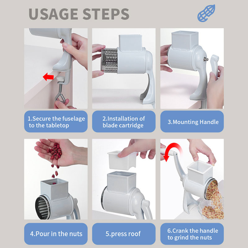 Grain Grinder Hand Crank Mill  - Commercial Kitchen Grinder recensione e prezzo