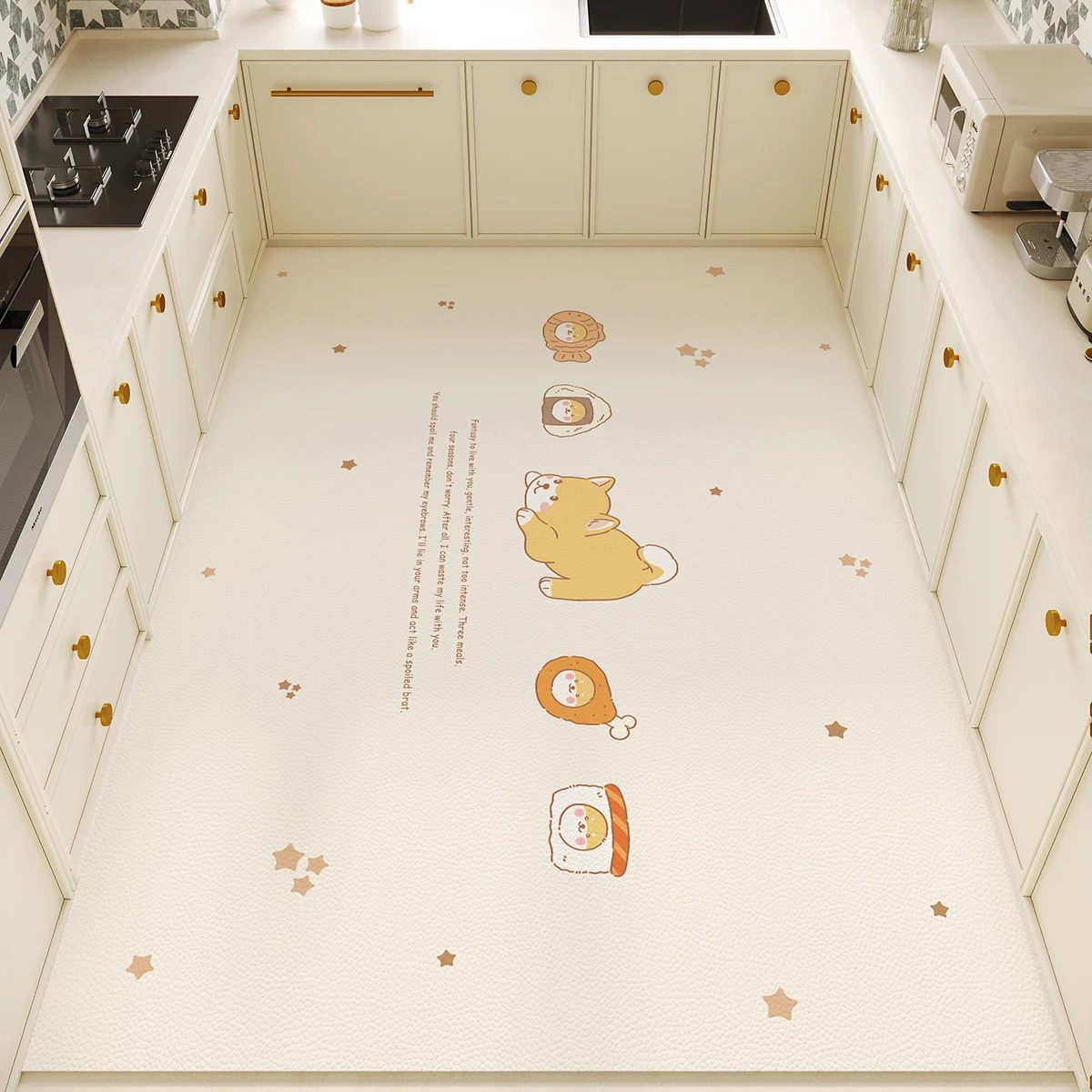 PVC Kitchen Carpet Waterproof  - Commercial Kitchen Vinyl Flooring recensione e prezzo