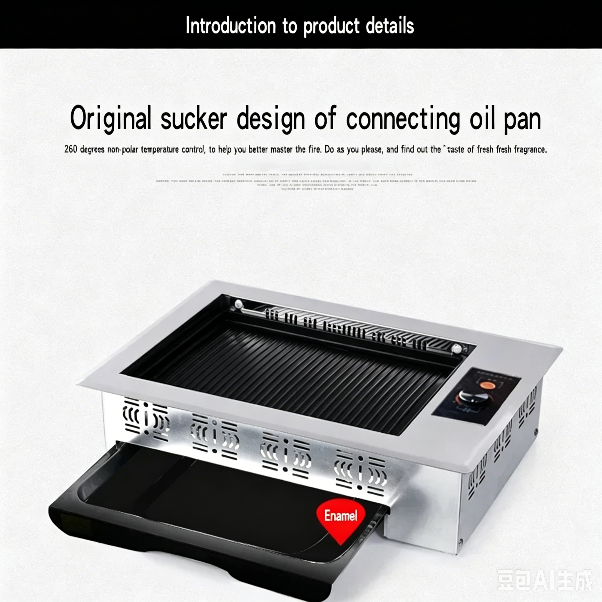 Korean Stainless Steel Electri - Teppanyaki Grill Table recensione e prezzo