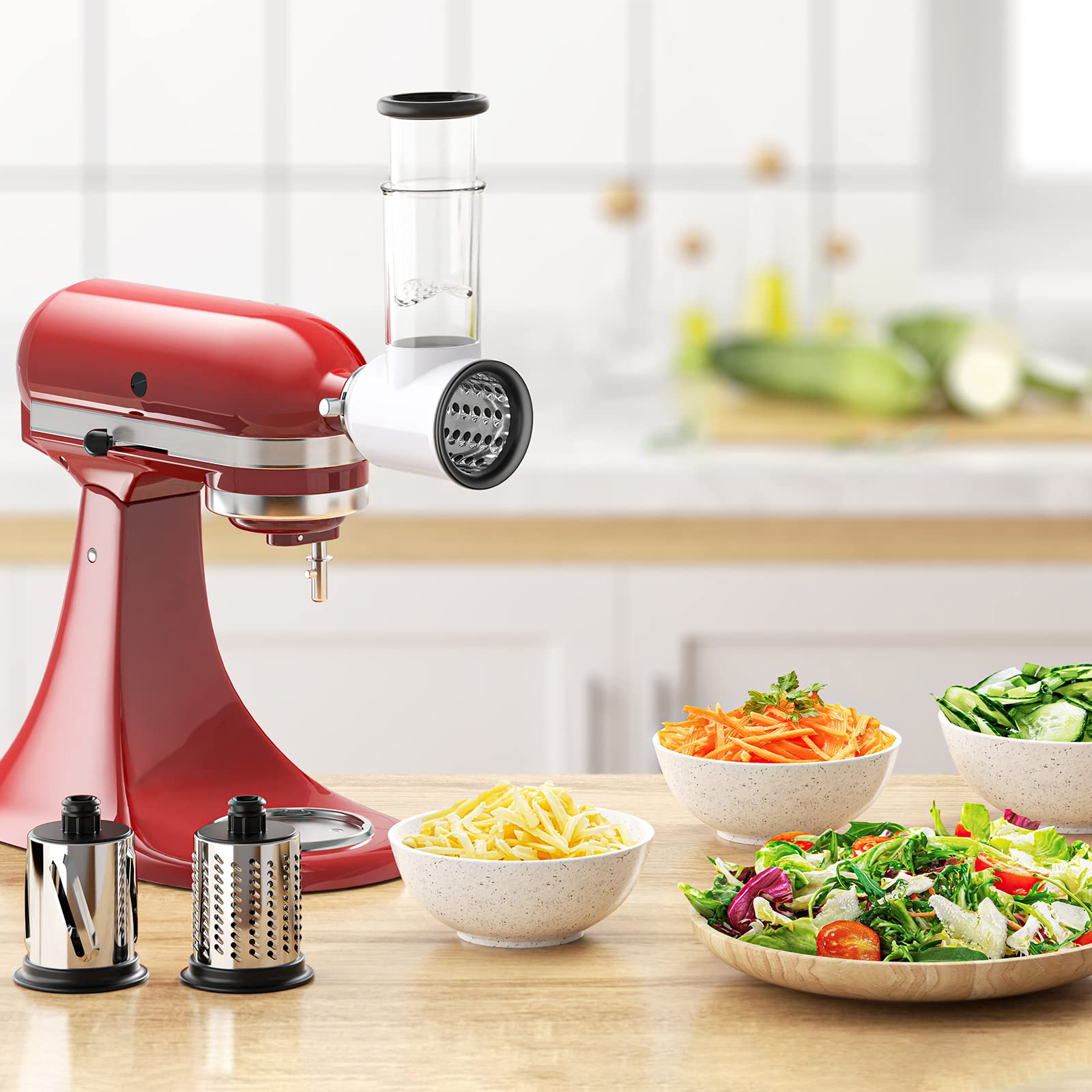 Gvode Slicer Shredder Attachme - Commercial Kitchen Aid Mixer recensione e prezzo