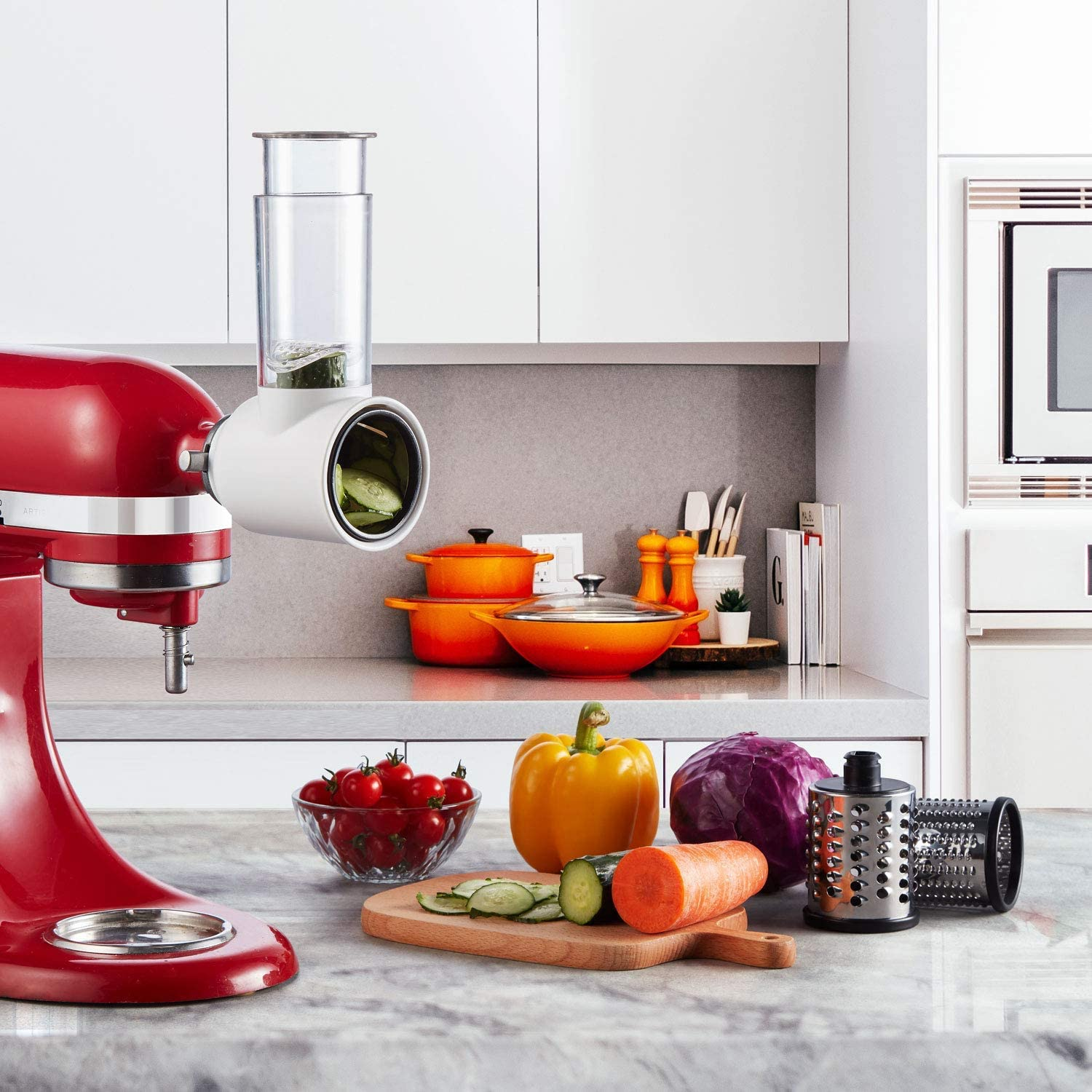 Gvode Slicer Shredder Attachme - Commercial Kitchen Aid Mixer recensione e prezzo