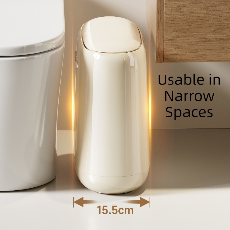Bathroom Narrow Trash Can Plas - Commercial Kitchen Trash Can recensione e prezzo