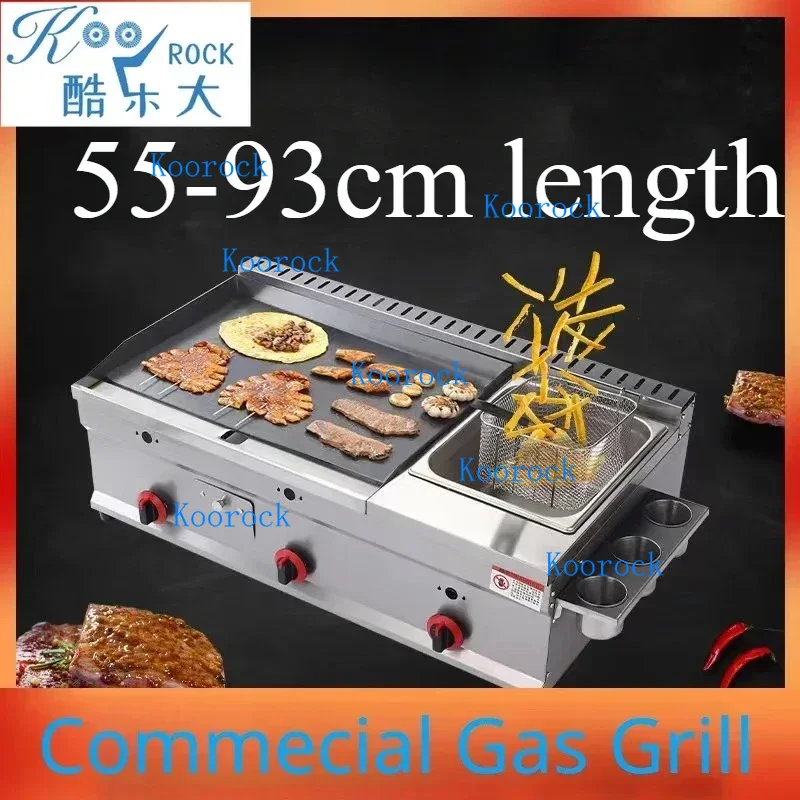 Commercial Gas Griddle & Fryer - Teppanyaki Grill Table recensione e prezzo