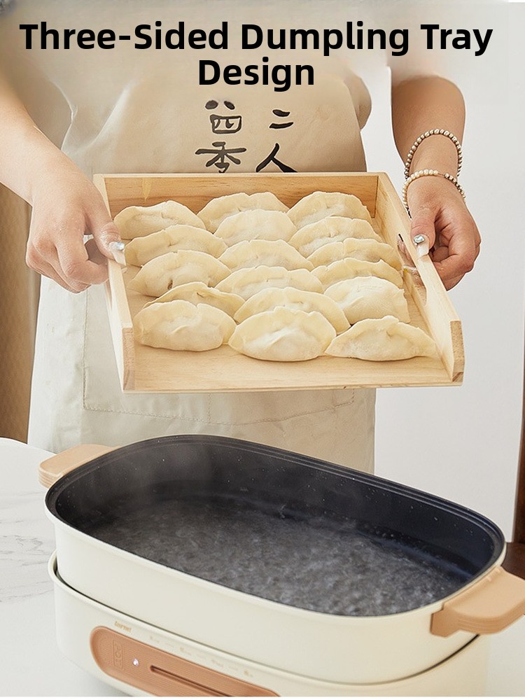 Wooden Multi-Layer Dumpling Tr - Commercial Kitchen Utensil Storage recensione e prezzo