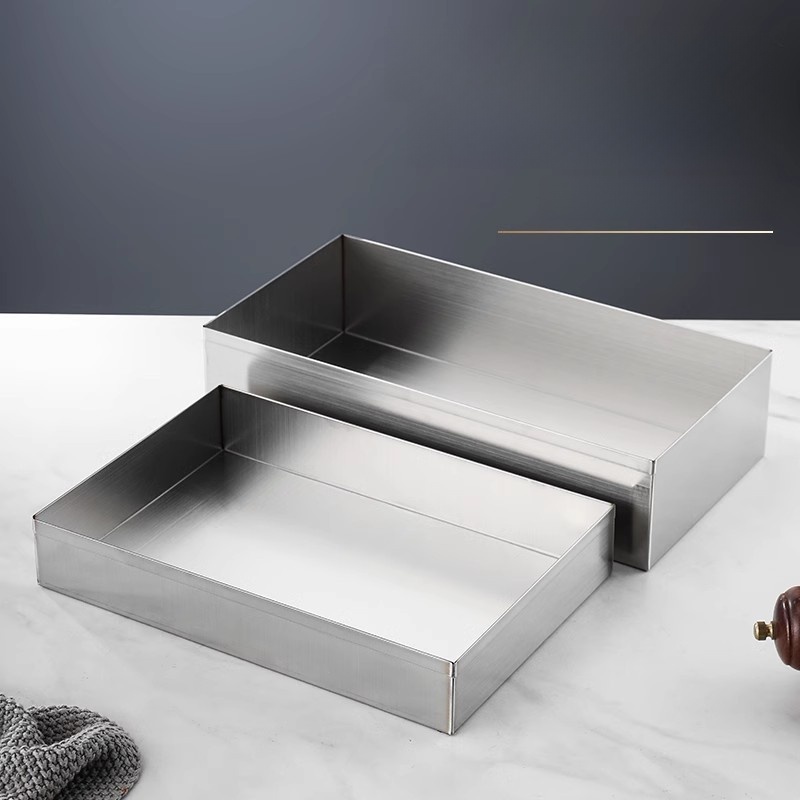 Stainl Steel Rectangular Cover - Commercial Kitchen Utensil Storage recensione e prezzo