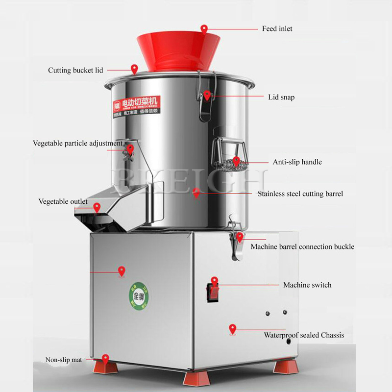 Electric Vegetable Cutter Comm - Commercial Kitchen Grinder recensione e prezzo
