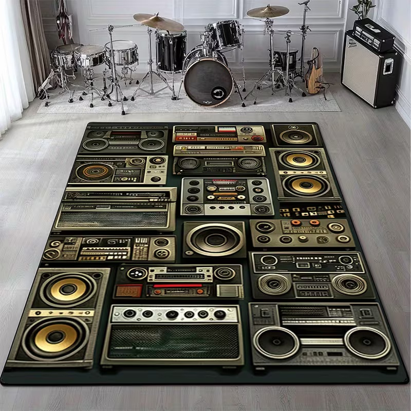Classic Music Vintage Vinyl Re - Commercial Kitchen Vinyl Flooring recensione e prezzo