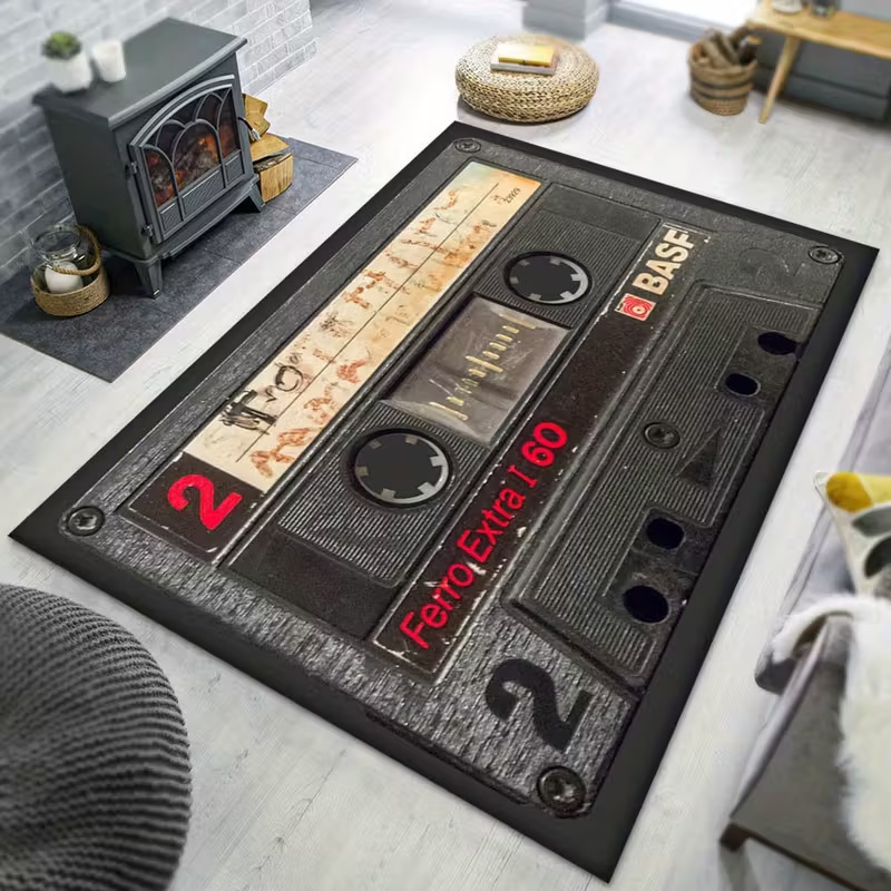 Classic Music Vintage Vinyl Re - Commercial Kitchen Vinyl Flooring recensione e prezzo