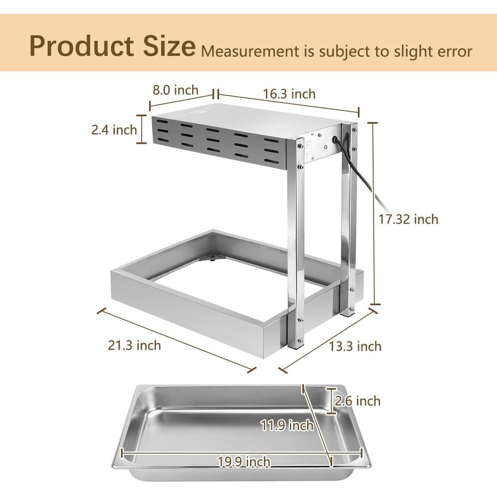French Fry Warmer, Commercial  - Commercial Kitchen Lighting recensione e prezzo