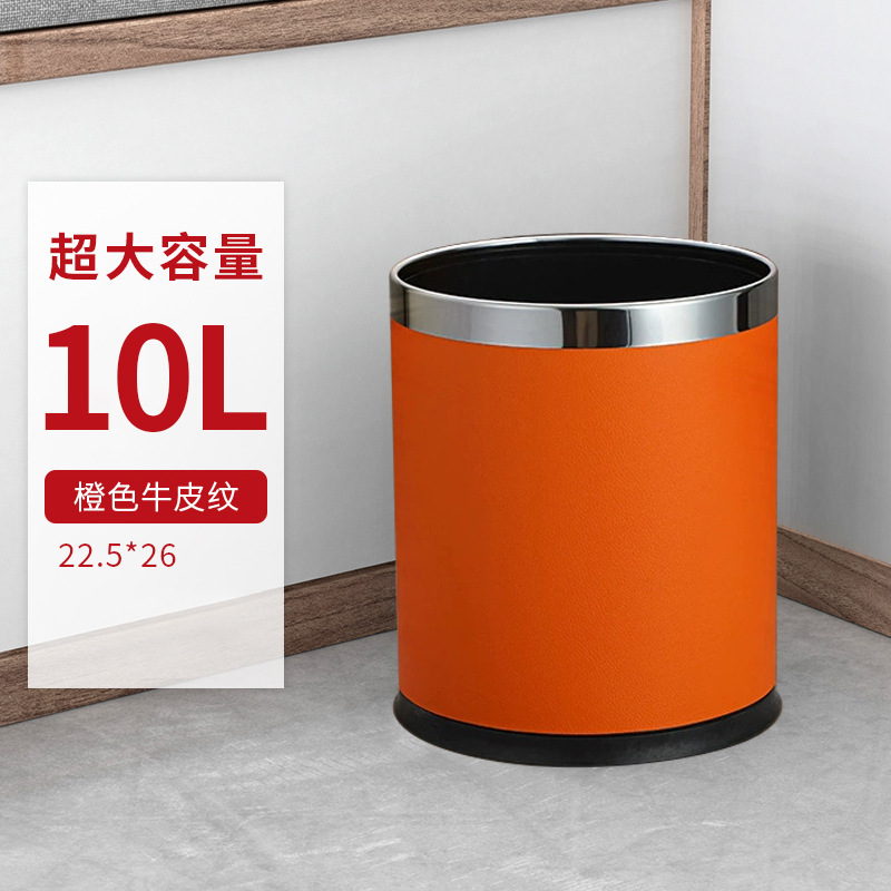 Trash Can Household KTV Hotel  - Commercial Kitchen Trash Can recensione e prezzo