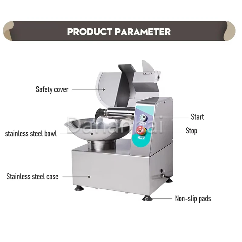 Stainless Steel Vegetable Cutt - Commercial Kitchen Grinder recensione e prezzo