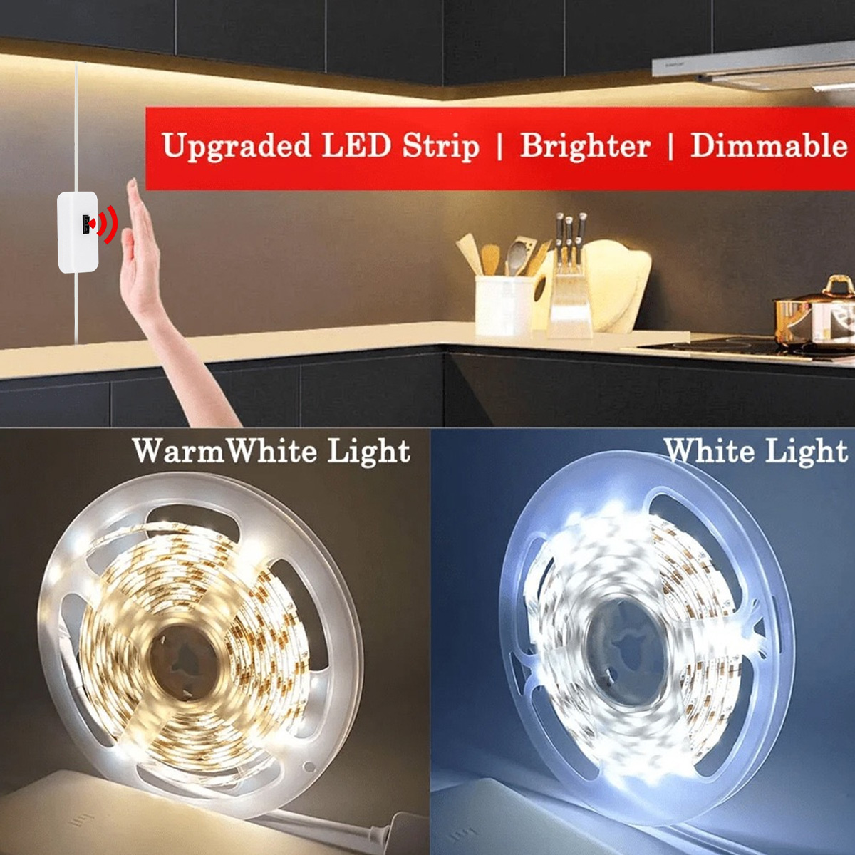 1M Hand Sweep Motion Sensor Di - Commercial Kitchen Lighting recensione e prezzo
